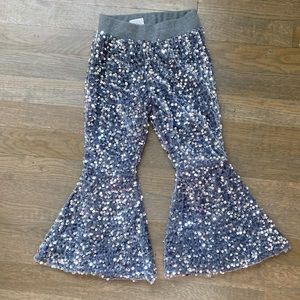 Toddler Sequin Bellbottoms - 3T